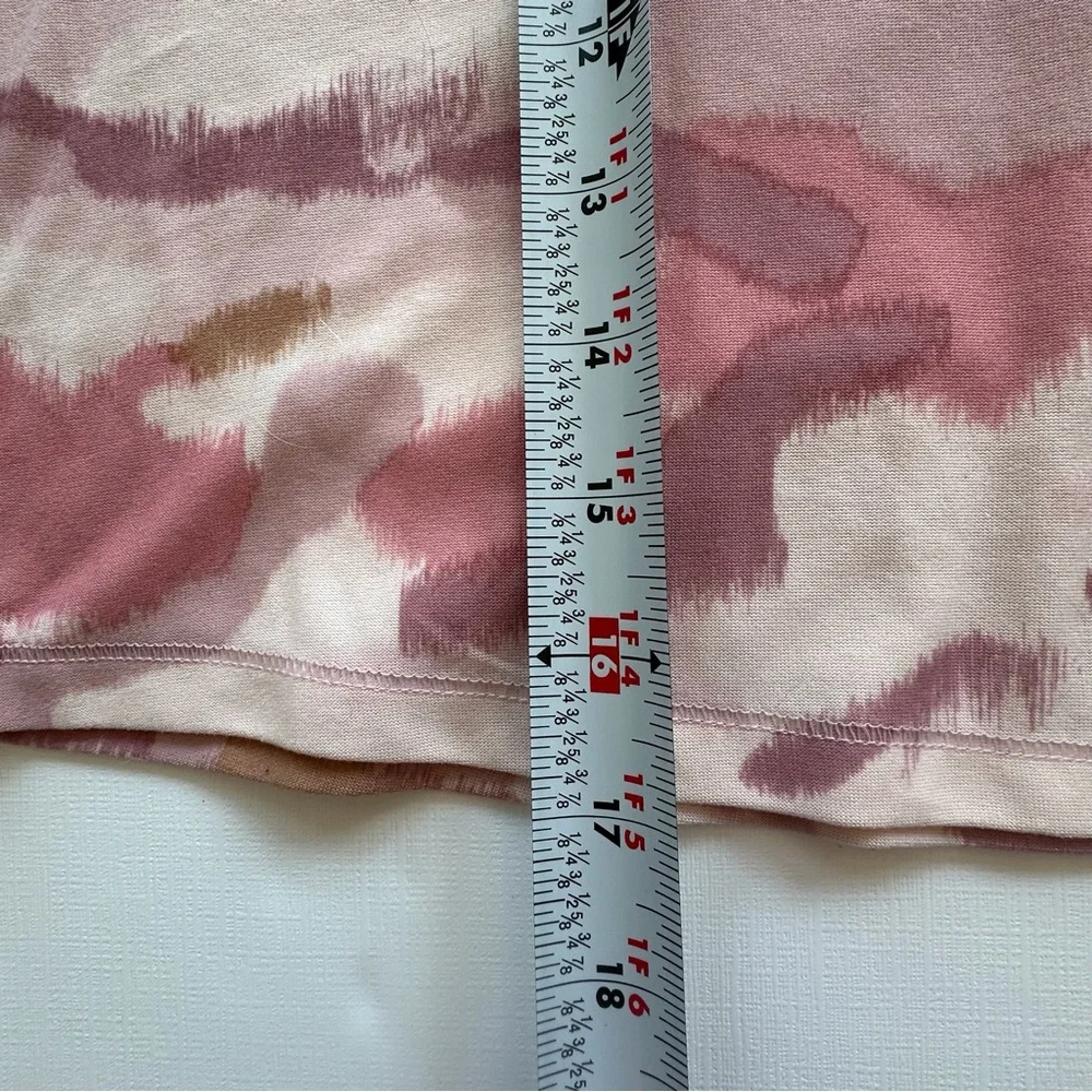Old Navy‎ Active Pink Camo Short Sleeve Crop Top Girls XXL 18